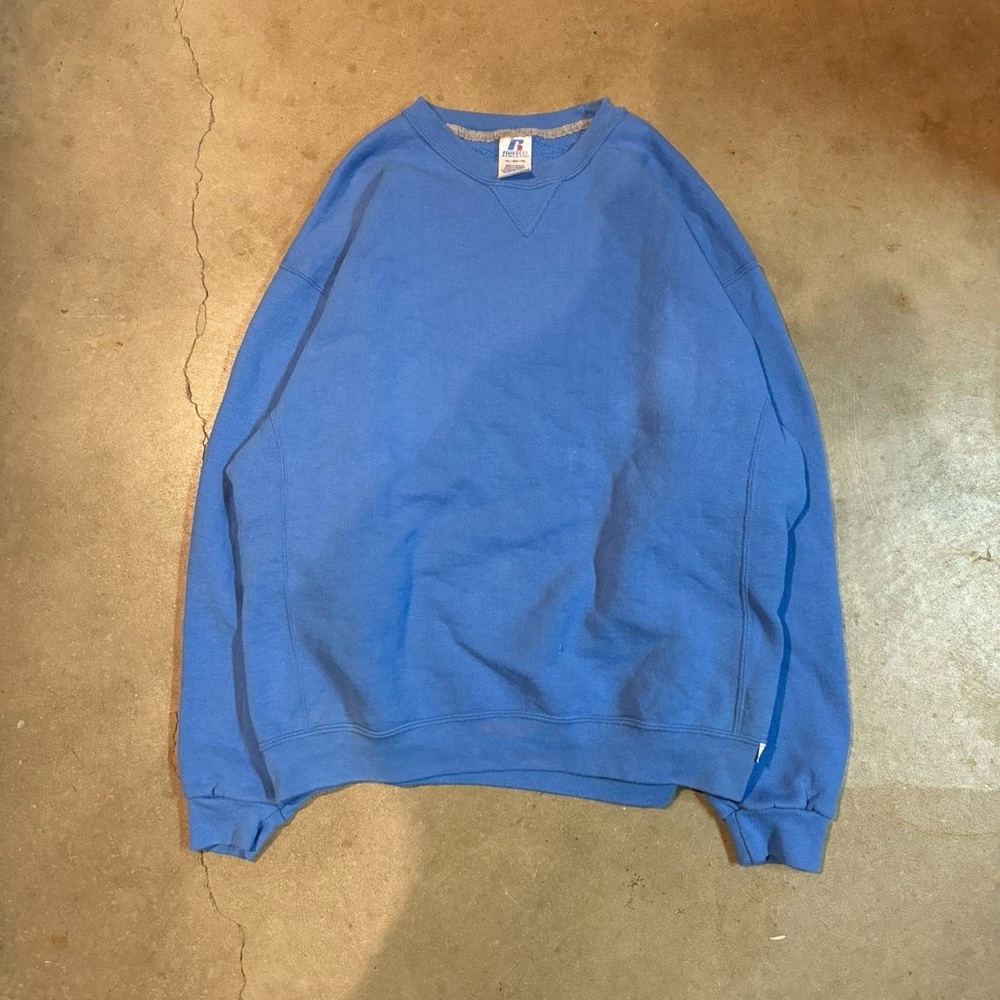 Russell Athletic Blue Crewneck Sweater